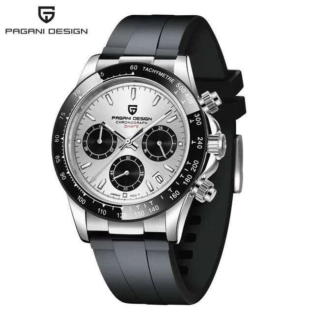 PAGANI DESIGN V2 Chronograph – 40mm Men's Sapphire Stainless Steel Waterproof Watch