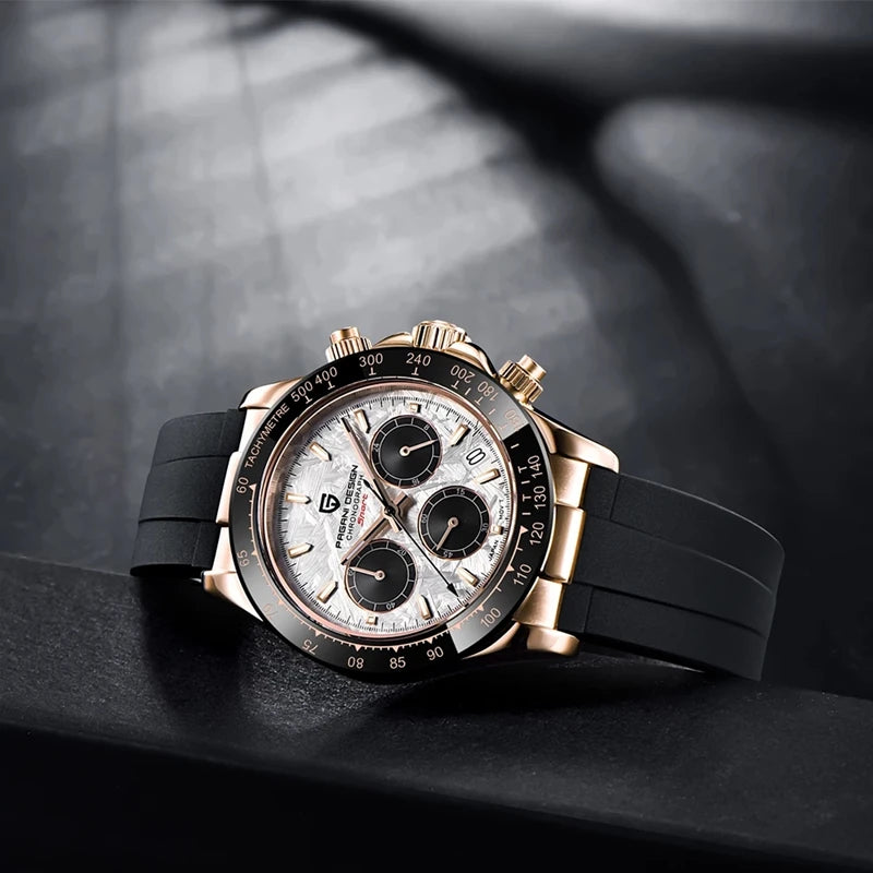 PAGANI DESIGN V2 Chronograph – 40mm Men's Sapphire Stainless Steel Waterproof Watch