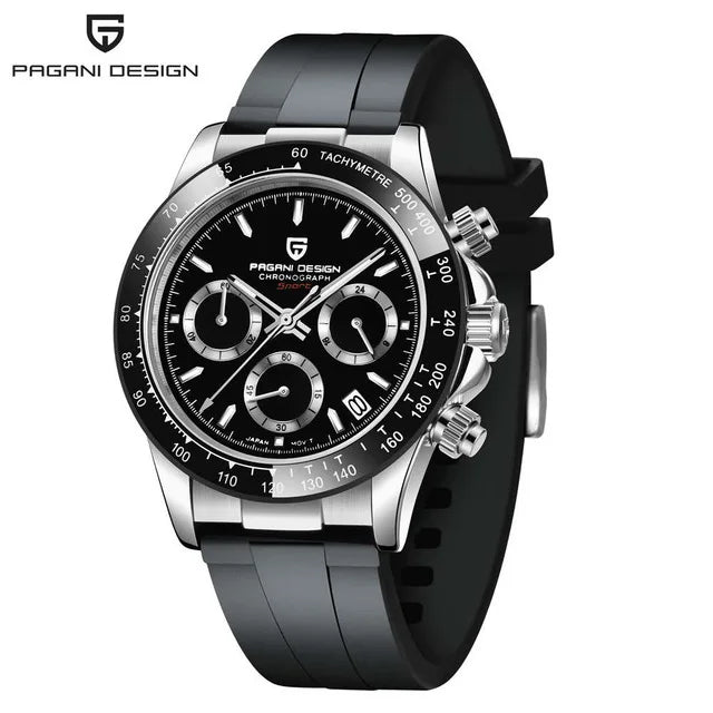 PAGANI DESIGN V2 Chronograph – 40mm Men's Sapphire Stainless Steel Waterproof Watch