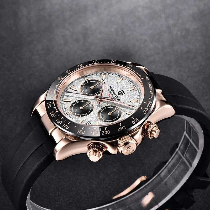 PAGANI DESIGN V2 Chronograph – 40mm Men's Sapphire Stainless Steel Waterproof Watch