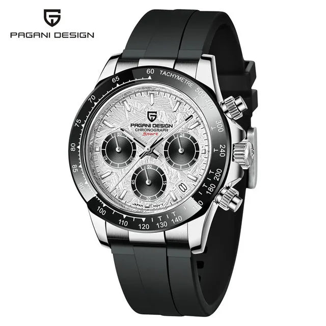 PAGANI DESIGN V2 Chronograph – 40mm Men's Sapphire Stainless Steel Waterproof Watch